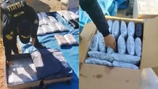 Policía incauta 122 kilos de marihuana en la sierra de La Libertad