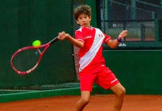 Tenista piurano Miguel Checa Doig brilla en el Sudamericano