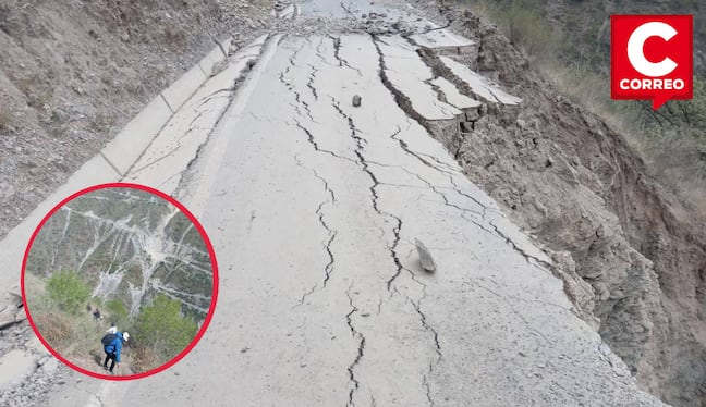 Huancavelica: vía Salcabamba–Pampas colapsa y deja aislados a distritos de Tayacaja