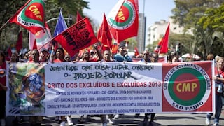 Varios heridos dejaron las protestas en Brasil