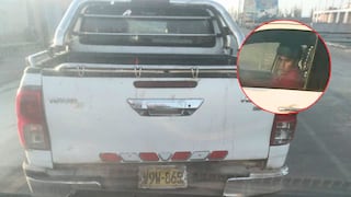 Arequipa: Identifican camioneta que fugó tras chocar una combi y dejar 19 heridos en Apipa (VIDEO)