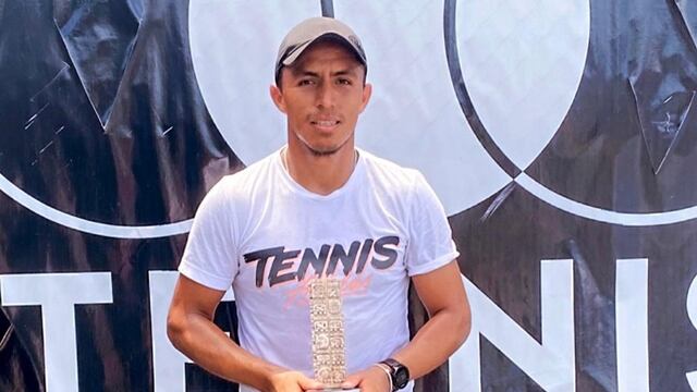 Piurano Brian Panta logra el título en singles  en el M15 Worl Tennis Tour Cancún 2022