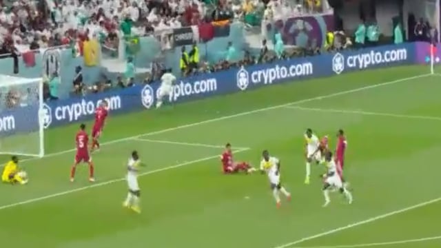 Gol de Bamba Dieng: así marcó para el 3-1 de Senegal sobre Qatar en el Mundial 2022