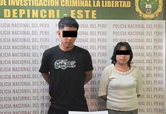 Trujillo: Capturan a pareja por estar implicados en presunta extorsión