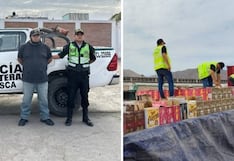Incautan camión con licor de contrabando en peaje de Nasca durante operativo policial