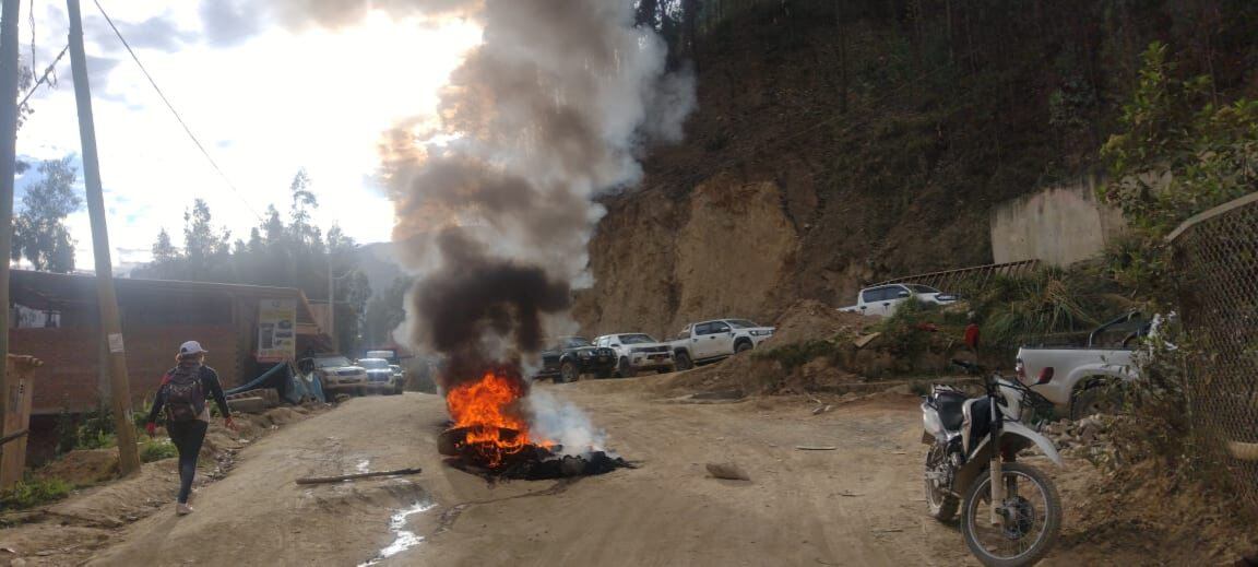 Se ofreció construir carretera que unirá a las provincias de Pataz con Sánchez Carrión; pero manifestantes quieren que presidenta Dina Boluarte formalice decisión.