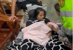 Huánuco: gestante da a luz a una bebé en la comisaría con ayuda de policías