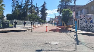 Arequipa: Obra inconclusa en av. Ricardo Palma frena las ventas y vuelve insegura la zona