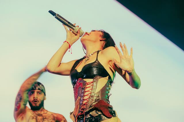 Danna llegó a Lima con su tour internacional 'DANNA L!IVE'. (Fotos: Julio Cabana)