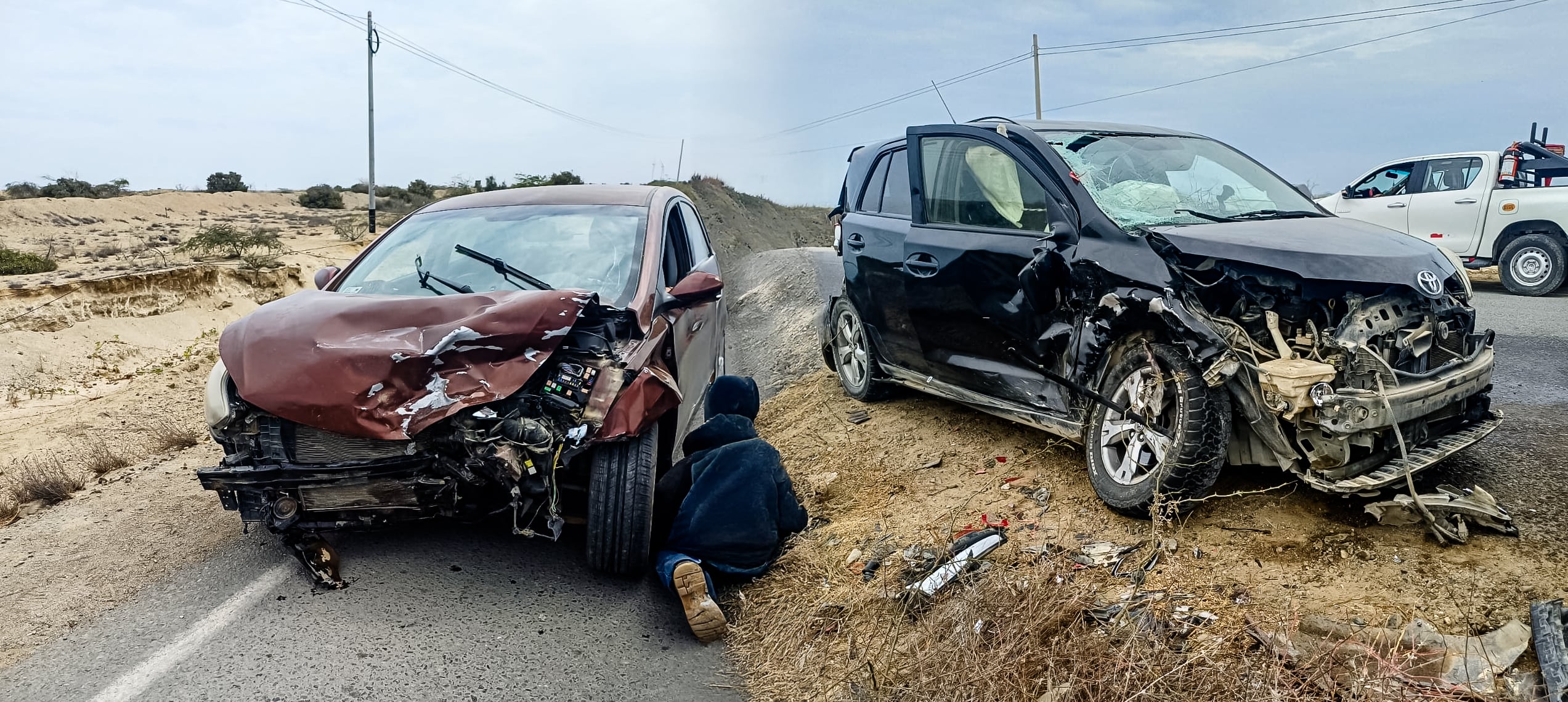 Las pistas de la región Piura se siguen tiñendo de sangre.