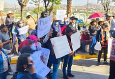 Arequipa: Sesión por vacancia del alcalde de Socabaya Roberto Muñoz termina suspendida en medio de protestas (FOTOS)