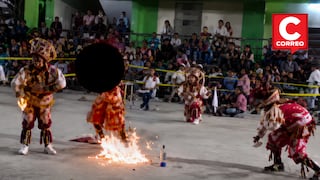 Unión Perené: Estudiante se quema el rostro en plena danza de las tijeras