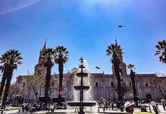 Virgen de Chapi sobrevoló Arequipa en su aniversario (FOTOS)