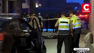 El Agustino: Policías se enfrentaron a delincuentes en tiroteo y uno resultó abatido (VIDEO)