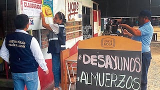Piura: Cierran restaurantes insalubres en Sullana