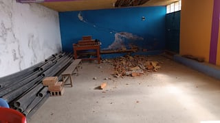 Arequipa: Colapsa techo de local social y deja sin atención a 20 niños de Cuna Más