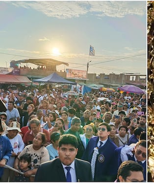 Ica: miles acompañaron el recorrido procesional de la Virgen del Rosario de Yauca