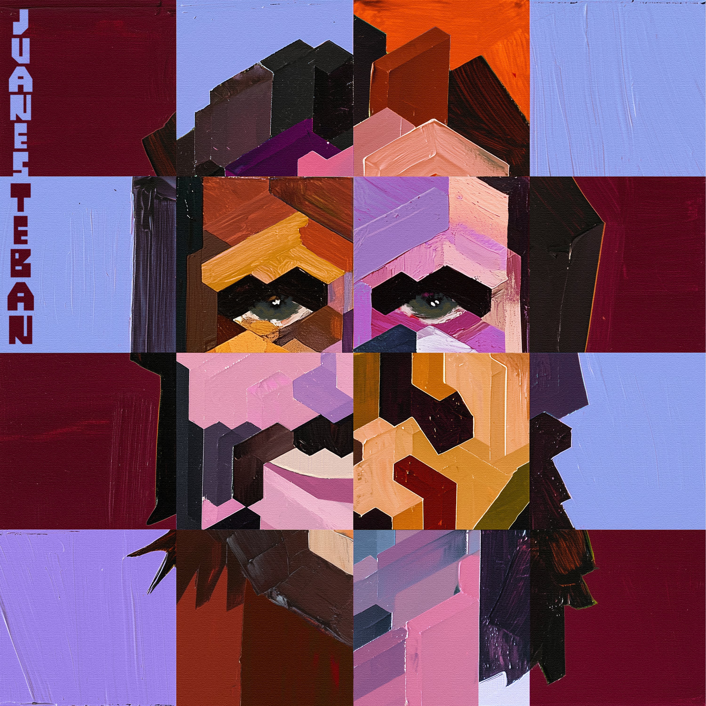 La portada del álbum "JuanesTeban", así como las interpretaciones artísticas individuales de cada
canción, fueron completamente dibujadas por el propio Juanes, marcando la primera vez que su
obra original se incluye como acompañamiento visual. Estas ilustraciones pueden encontrarse
tanto en el CD físico como en las ediciones en vinilo de dos discos.
