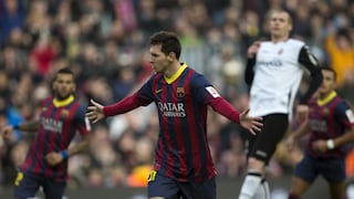 Lionel Messi volvió metió un gol, pero el Barcelona perdió