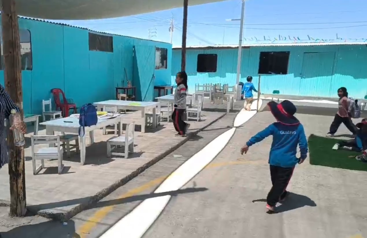 Institución Educativa Inicial Niños Salvador tampoco cuenta con servicio de electricidad