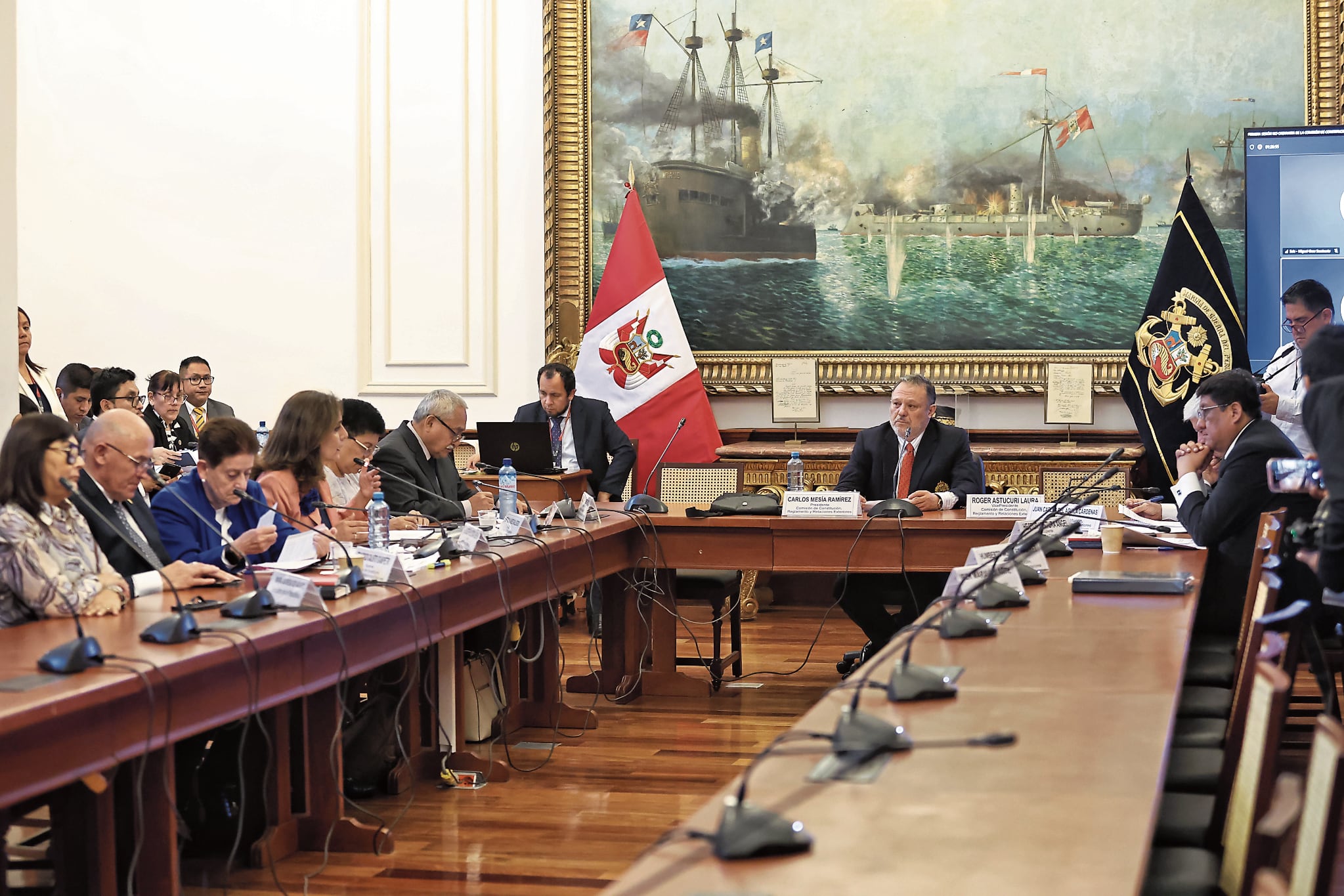 Organizaciones empresariales exhortaron al Senado a priorizar la delegación de facultades al Poder Ejecutivo para atender la inseguridad ciudadana y prevenir los efectos del fenómeno El Niño. También exigieron medidas transparentes y resultados verificables. (Foto: Joel Alonzo @photo.gec)