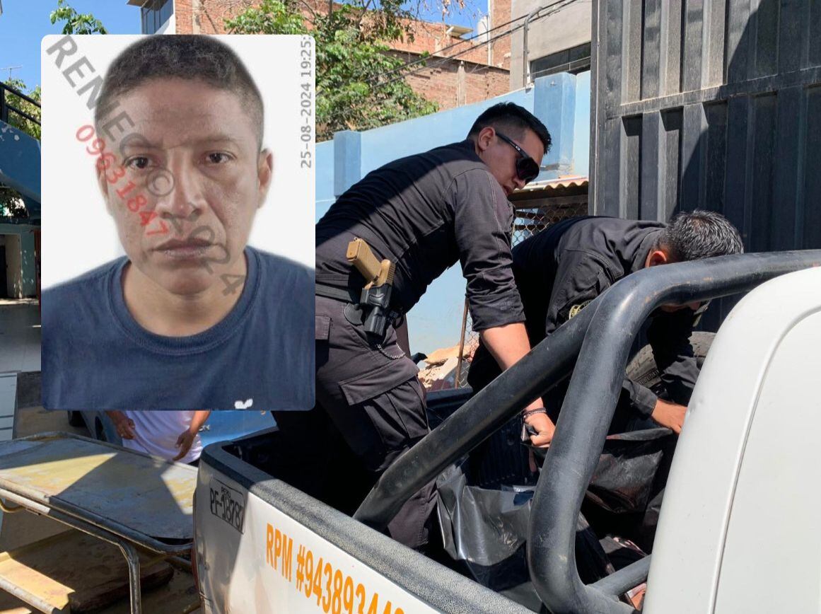 El cuerpo sin vida del mototaxista fue instalado en la Morgue de Chiclayo.
