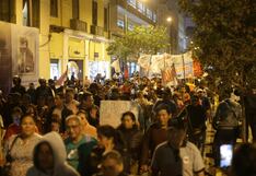 Marcha de la “Generación Z”: Colectivos y estudiantes se movilizaron en el Cercado de de Lima (FOTOS)