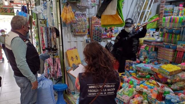 Arequipa: local guardaba 500 kilos de pirotecnia para fiestas por fin de año