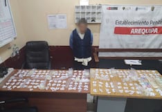 Arequipa: Interno vendía 1625 “ketes” de cocaína en el penal de Socabaya