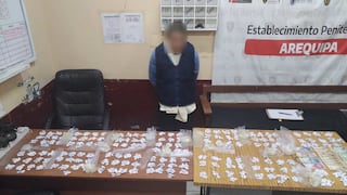 Arequipa: Interno vendía 1625 “ketes” de cocaína en el penal de Socabaya