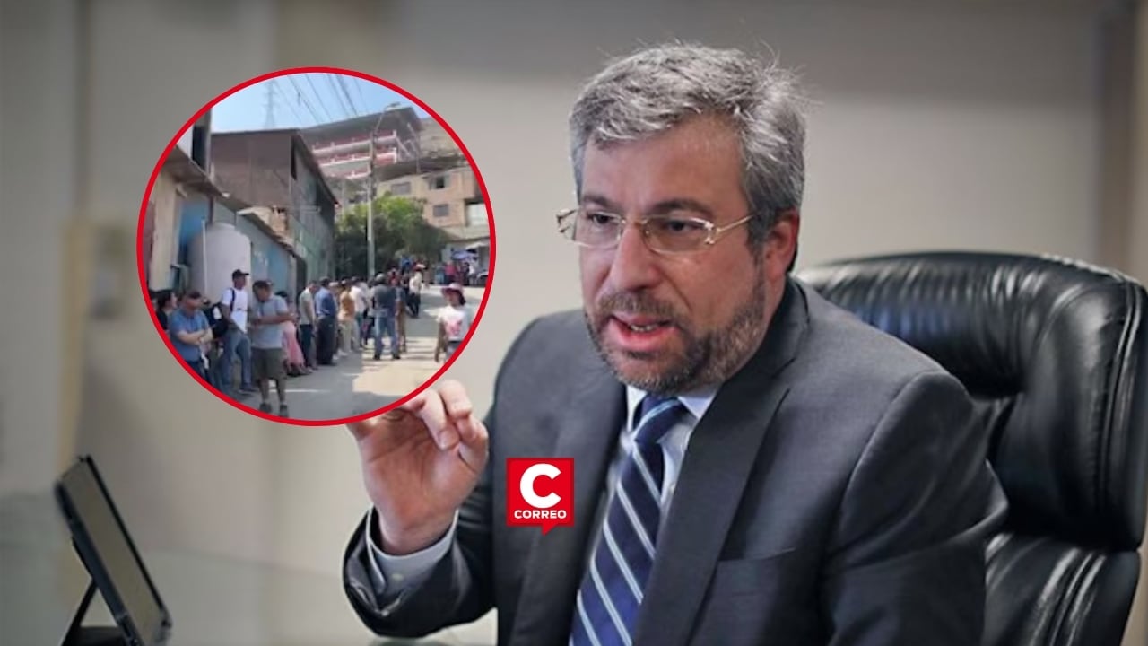 Corvetto pide disculpas y anuncia exoneración de multas para electores afectados por retrasos durante los comicios. Composición: Diario Correo.