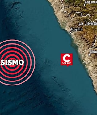 Chimbote: nuevo movimiento telúrico 5.1 mantiene en vigilancia el Cinturón de Fuego. Composición: Diario Correo.