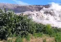 Deslizamiento de tierra alarma a pobladores de San Juan de Siguas (VIDEO)