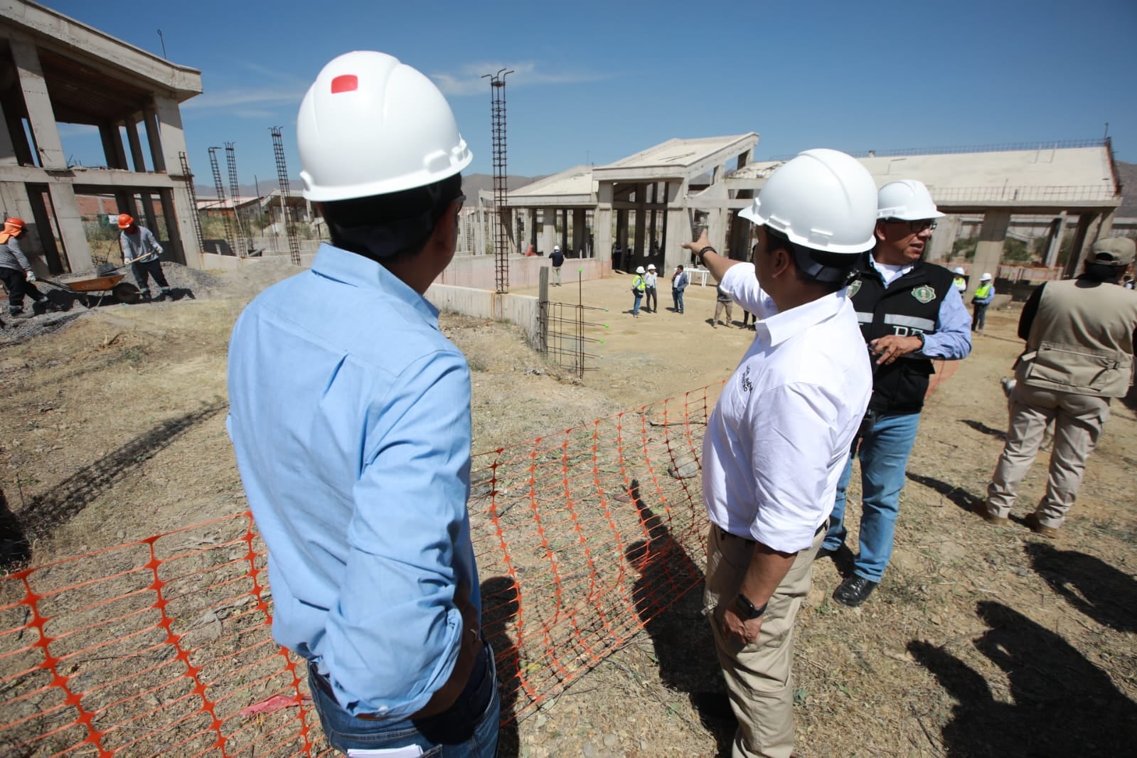 Reinicio de las obras de ampliación del penal de Arequipa. Foto: Ministerio de Justicia y Derechos Humanos.