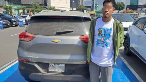 Capturan a exfutbolista acusado de extorsión en el Jockey Plaza