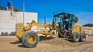 Trujillo: Ejecutan trabajos de nivelación y compactación en vía clave de La Esperanza