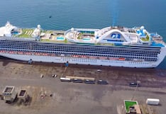 Pisco: Puerto de Paracas recibe al crucero “Crown Princess” con más de 4,300 visitantes