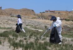 Piura: Recogen más de una tonelada de basura en playa de Lobitos en la provincia de Talara