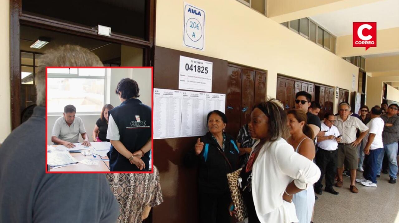 Ciudadanos podrán ser obligados a integrar mesas de sufragio. (Foto: Composición Diario Correo/GEC)