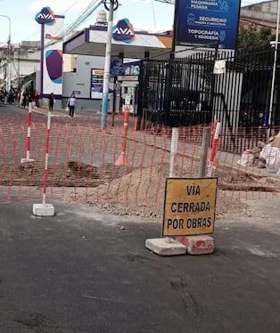 Vecinos se quejan por trabajos inconclusos de Sedapar. Foto: Sedapar.