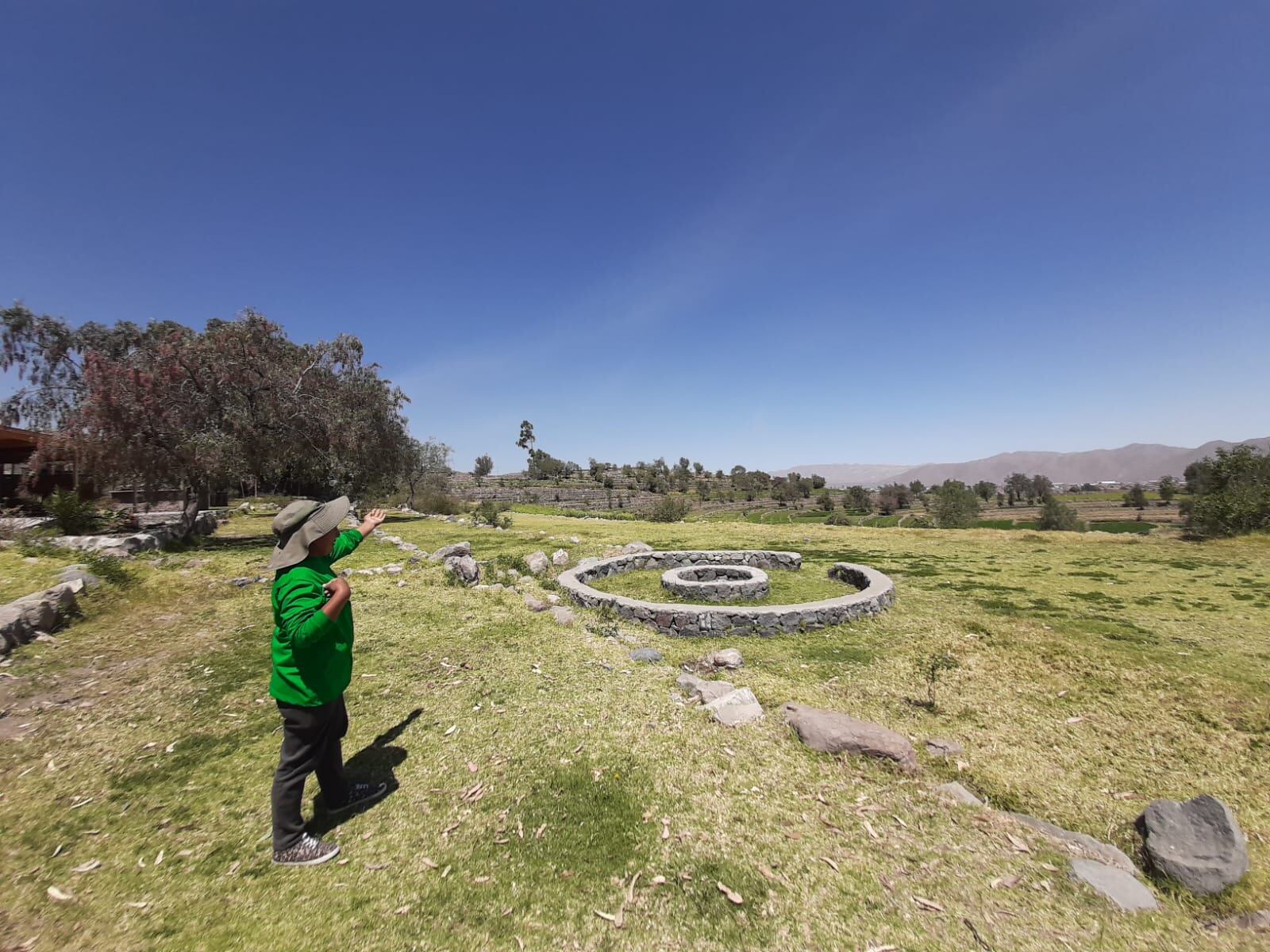 Fundo Sabandía. Conserva construcciones antiguas y andenerias. (Foto: GEC)