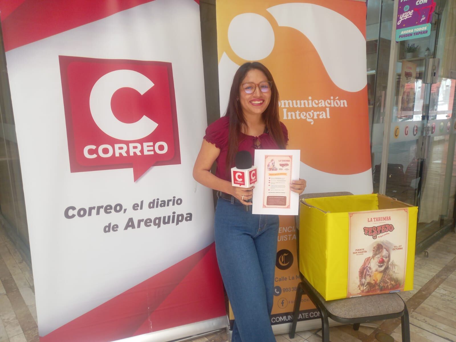 Ganadores deben recoger sus códigos VIP de La Tarumba en las fechas y horas indicadas. Foto: GEC.