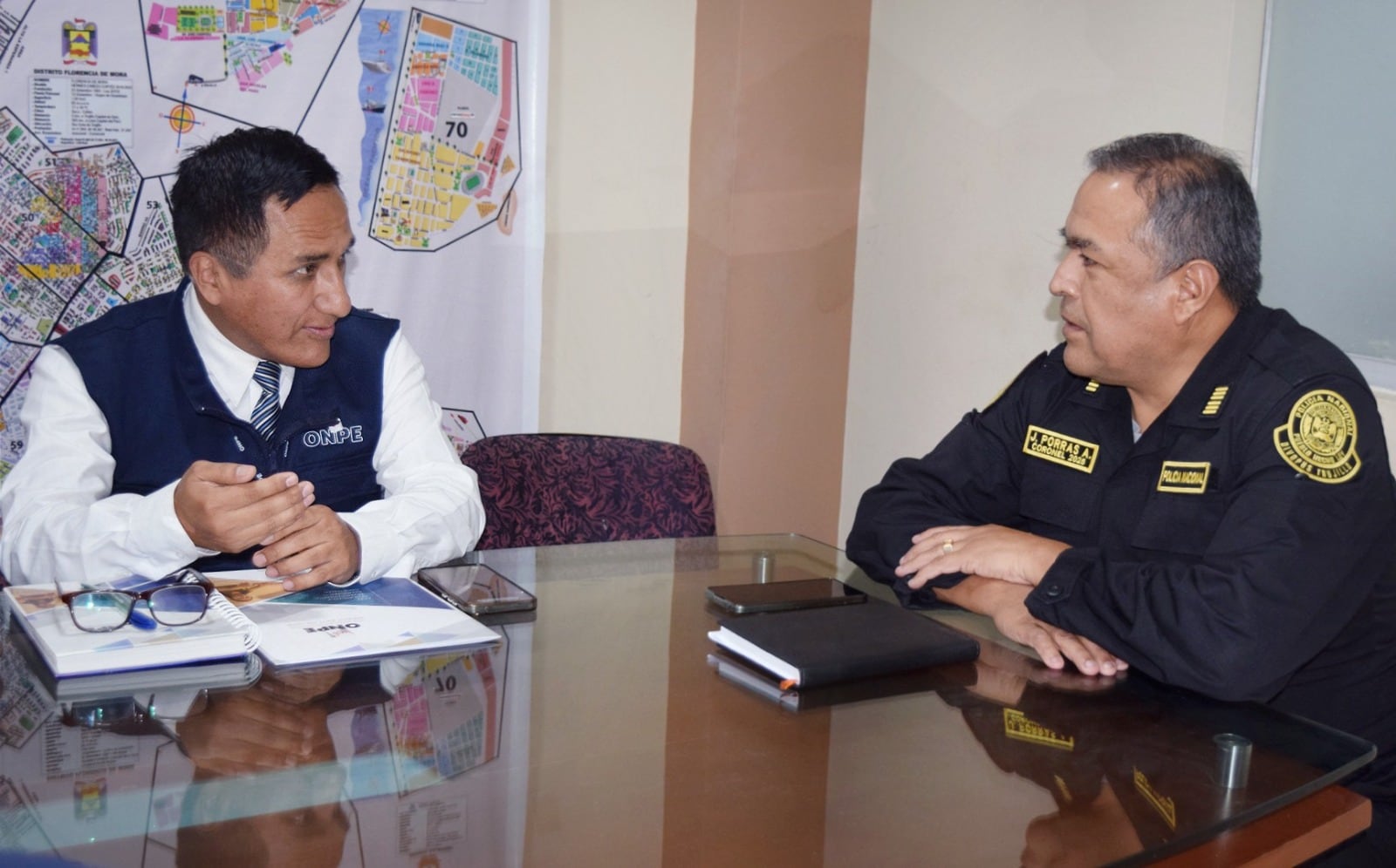 ODPE Trujillo y PNP afinan seguridad para las primarias 2025 en La Libertad: drones, chalecos y selfies oficiales