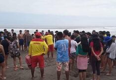 Arequipa: Socorristas rescatan a tres menores de edad que eran arrastrados por el mar