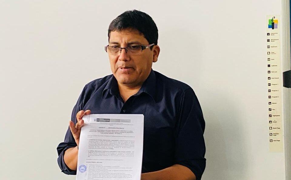 Gerente general de la Entidad Prestadora de Servicios de Saneamiento (EPS) Richard Peñaranda Pacho. (Foto: Difusión)