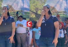 Keiko Fujimori llega a Loreto y promete construir colegio en comunidad shipiba