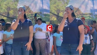 Keiko Fujimori llega a Loreto y promete construir colegio en comunidad shipiba