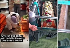 Ica: familia denuncia que ataúd tuvo que ser cortado para poder ingresar a nicho en camposanto
