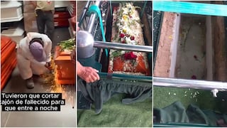 Ica: familia denuncia que ataúd tuvo que ser cortado para poder ingresar a nicho en camposanto