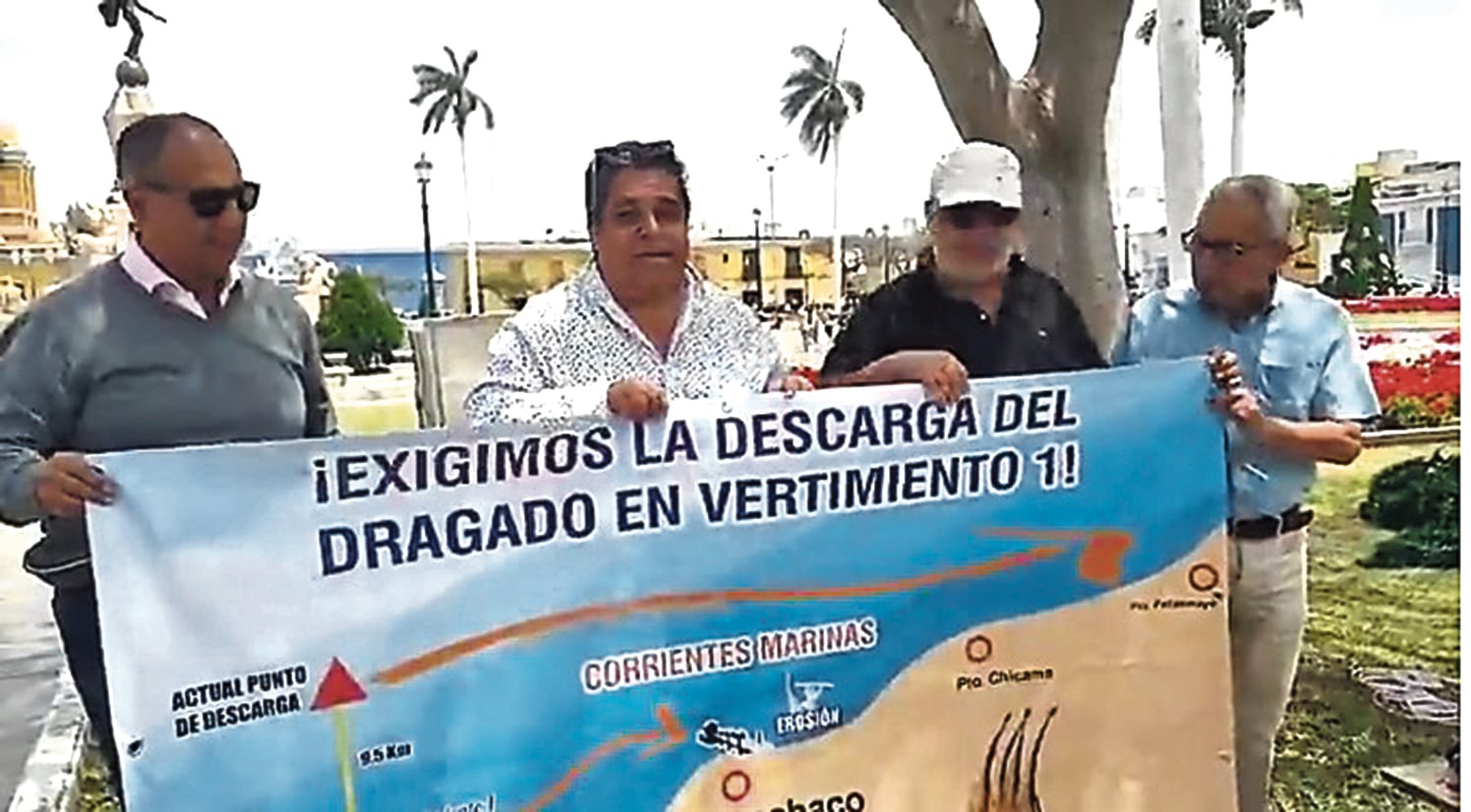 Protesta se realizará este domingo en el balneario de Salaverry.